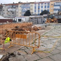 Obras de renovação no Mercado Levante